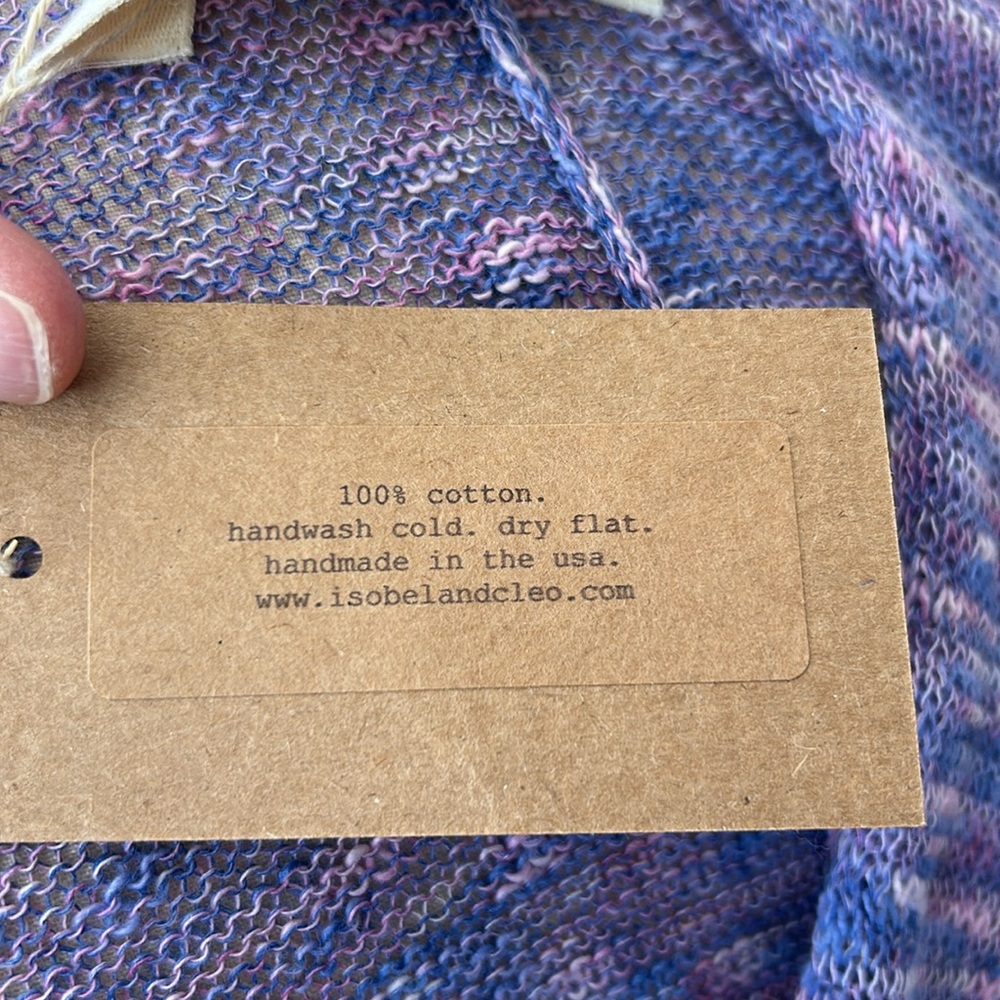 NWT Isobel & Cleo Hand Knit Flow Kaftan - Picture 6 of 11